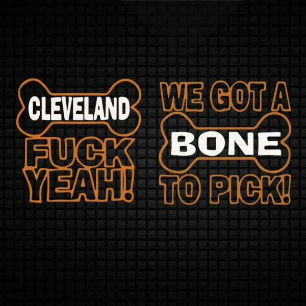bold and modern with a playful edge NFL classic SVG design showing excitement and camaraderie for Cricut and Silhouette cutting machines