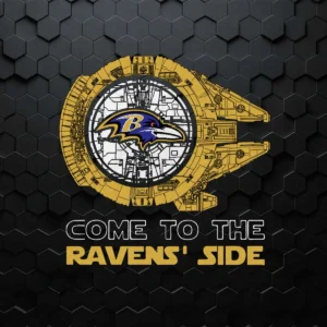 Come To The Ravens Side Star Wars X Baltimore Ravens SVG