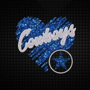 modern with a touch of vintage flair Cowboys classic SVG design showing pride for Cricut and Silhouette cutting machines