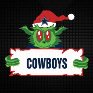 modern with a playful twist Cowboys classic SVG design showing joy and pride for Cricut and Silhouette cutting machines