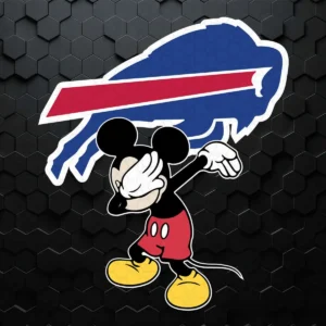 Dabbing Mickey Flippin Love Buffalo Bills Football SVG