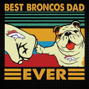 vintage with a playful touch Broncos classic SVG design showing joy and pride for Cricut and Silhouette cutting machines
