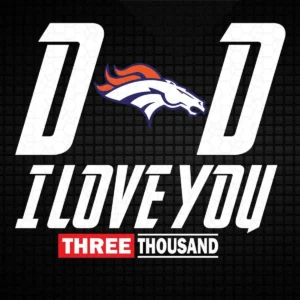 modern with bold elements Broncos classic SVG design showing pride and excitement for Cricut and Silhouette cutting machines