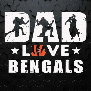 modern and bold with a playful twist Bengals classic SVG design showing excitement and pride for Cricut and Silhouette cutting machines