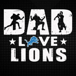 bold and modern with a vintage touch Lions classic SVG design showing pride for Cricut and Silhouette cutting machines