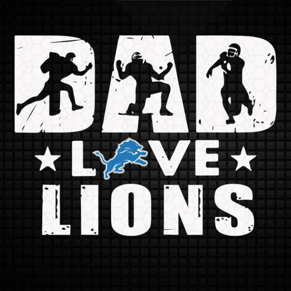 bold and modern with a vintage touch Lions classic SVG design showing pride for Cricut and Silhouette cutting machines