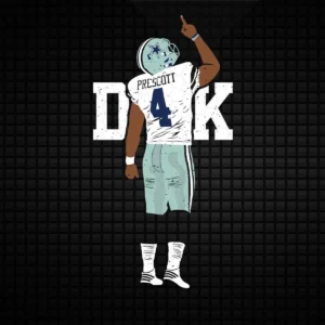 modern with a bold and dynamic representation of the player Cowboys classic SVG design showing pride for Cricut and Silhouette cutting machines