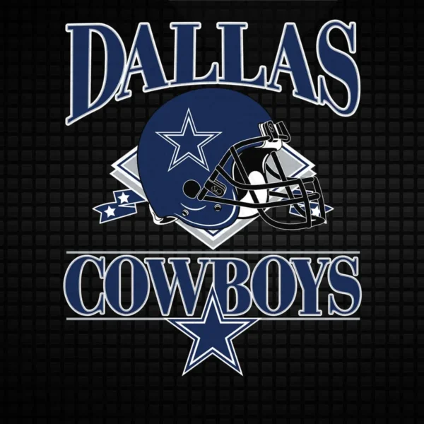 modern with a vintage touch Cowboys logo SVG design showing pride for Cricut and Silhouette cutting machines