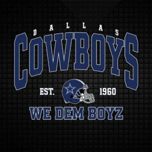 modern with a vintage touch Cowboys classic SVG design showing pride for Cricut and Silhouette cutting machines
