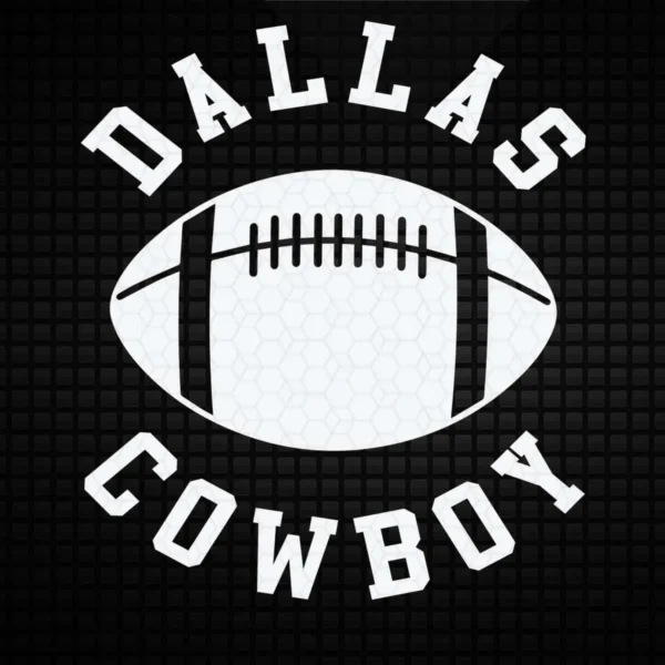 modern with a bold and sporty aesthetic Cowboys logo SVG design showing pride for Cricut and Silhouette cutting machines