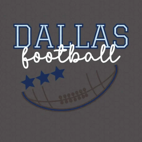 modern with a vintage twist Cowboys classic SVG design showing pride for Cricut and Silhouette cutting machines