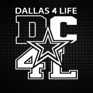 modern with a bold aesthetic Cowboys classic SVG design showing pride for Cricut and Silhouette cutting machines