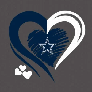 modern with a touch of vintage flair Cowboys logo SVG design showing pride for Cricut and Silhouette cutting machines