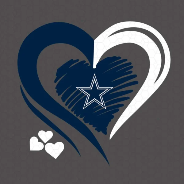 modern with a touch of vintage flair Cowboys logo SVG design showing pride for Cricut and Silhouette cutting machines