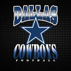 bold and modern with a touch of vintage Cowboys logo SVG design showing pride for Cricut and Silhouette cutting machines