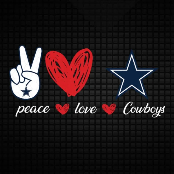 modern with a playful twist Cowboys classic SVG design showing excitement for Cricut and Silhouette cutting machines