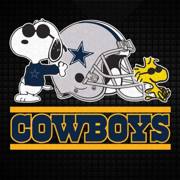 playful and modern with a touch of nostalgia Cowboys classic SVG design showing excitement and camaraderie for Cricut and Silhouette cutting machines