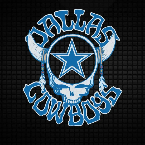 vintage with a bold and edgy aesthetic Cowboys classic SVG design showing pride for Cricut and Silhouette cutting machines
