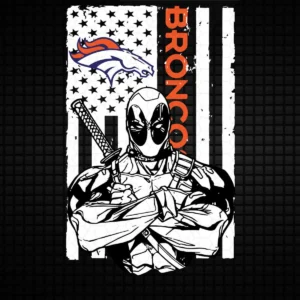vintage with a bold graphic approach Broncos classic SVG design showing pride and excitement for Cricut and Silhouette cutting machines
