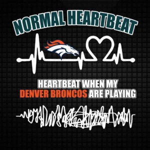 modern with a bold and energetic vibe Broncos classic SVG design showing excitement and pride for Cricut and Silhouette cutting machines