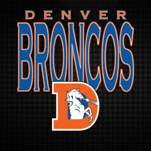 bold and modern with a vintage touch Broncos logo SVG design showing excitement and pride for Cricut and Silhouette cutting machines