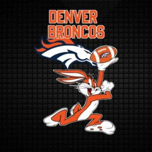modern with a playful twist Broncos classic SVG design showing excitement for Cricut and Silhouette cutting machines