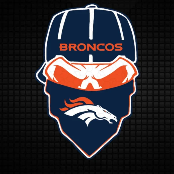 modern with a bold, sporty aesthetic Broncos classic SVG design showing pride and loyalty for Cricut and Silhouette cutting machines
