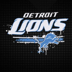 modern with a bold and slightly distressed aesthetic, reflecting a dynamic and energetic vibe. Lions logo SVG design showing excitement and pride for Cricut and Silhouette cutting machines