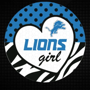 modern with a playful twist, incorporating elements of vintage sports aesthetics Lions logo SVG design showing pride and loyalty for Cricut and Silhouette cutting machines