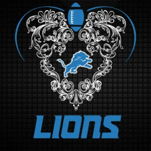 vintage with modern elements, bold and intricate Lions classic SVG design showing pride for Cricut and Silhouette cutting machines