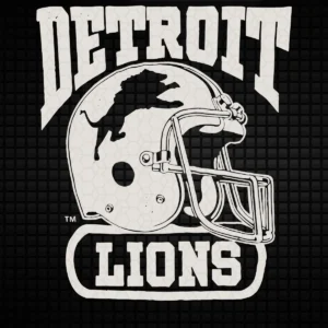 vintage with a bold, graphic approach Lions helmet SVG design showing pride for Cricut and Silhouette cutting machines