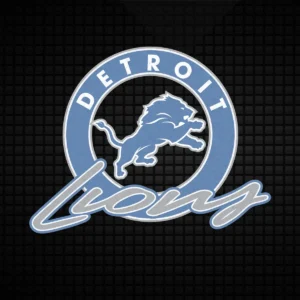modern with a vintage touch Lions logo SVG design showing pride for Cricut and Silhouette cutting machines