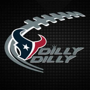 modern with bold elements Texans logo SVG design showing excitement for Cricut and Silhouette cutting machines