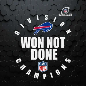 Division Champions Won't Be Done Buffalo Bills SVG