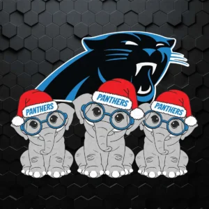 Elephant Fans Carolina Panthers Logo SVG Cricut File