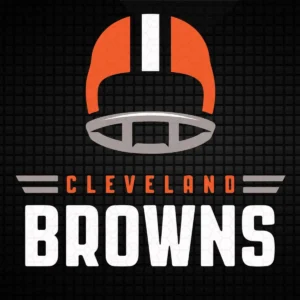 modern with a vintage touch Browns helmet SVG design showing pride for Cricut and Silhouette cutting machines