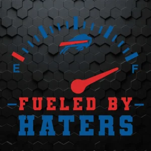 Fueled By Haters Football Team Vector Sport SVG Cut File