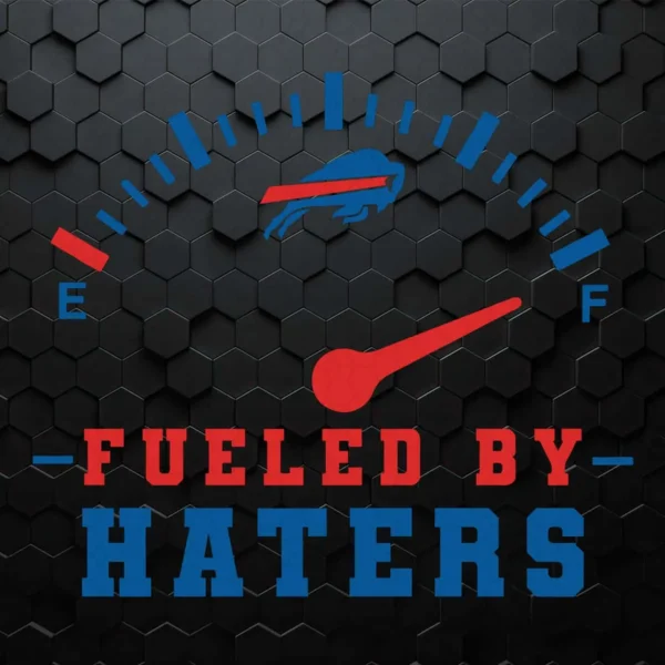 Fueled By Haters Football Team Vector Sport SVG Cut File