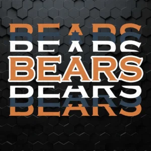Funny Chicago Bears Text SVG NFL Super Bowl