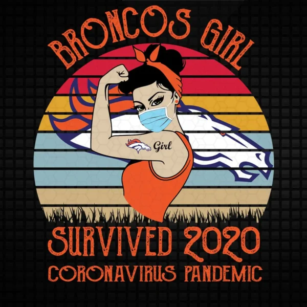 vintage with a modern twist, featuring bold graphics Broncos classic SVG design showing pride and resilience for Cricut and Silhouette cutting machines
