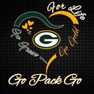 modern with vintage influences, featuring bold and playful elements Packers classic SVG design showing pride and nostalgia for Cricut and Silhouette cutting machines