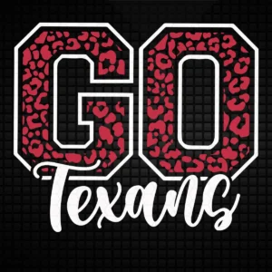 bold and modern with a playful twist Texans logo SVG design showing excitement and pride for Cricut and Silhouette cutting machines