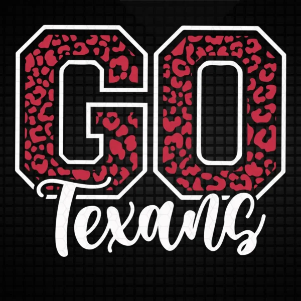 bold and modern with a playful twist Texans logo SVG design showing excitement and pride for Cricut and Silhouette cutting machines