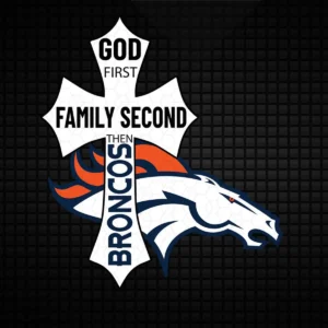 modern with a bold and symbolic approach Broncos classic SVG design showing pride for Cricut and Silhouette cutting machines