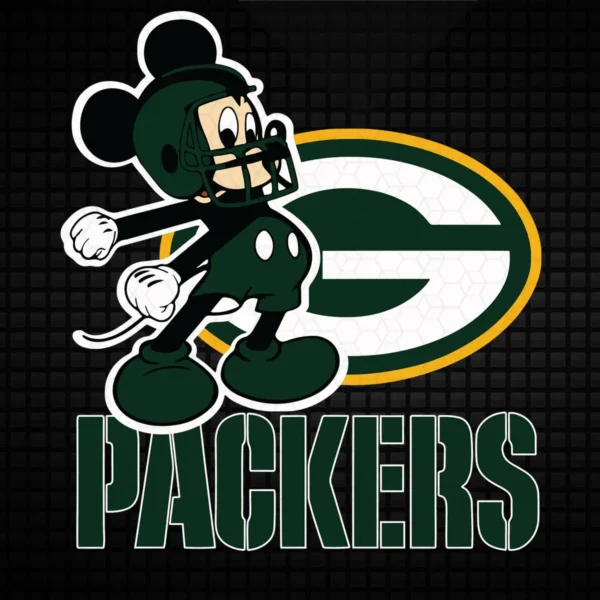 vintage with a playful twist Packers classic SVG design showing nostalgia and pride for Cricut and Silhouette cutting machines