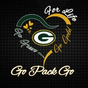 vintage with a modern twist, incorporating playful elements Packers classic SVG design showing pride for Cricut and Silhouette cutting machines