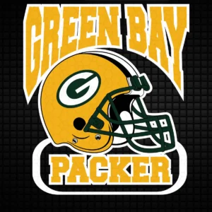 vintage with bold elements Packers helmet SVG design showing pride for Cricut and Silhouette cutting machines