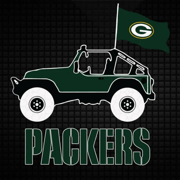 modern with a bold and adventurous aesthetic Packers classic SVG design showing pride for Cricut and Silhouette cutting machines