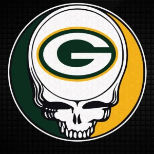 vintage with a bold twist Packers skull SVG design showing pride for Cricut and Silhouette cutting machines