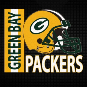 modern with vintage influences Packers helmet SVG design showing pride for Cricut and Silhouette cutting machines